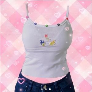 super cute saturngurl’s fiona tank top!